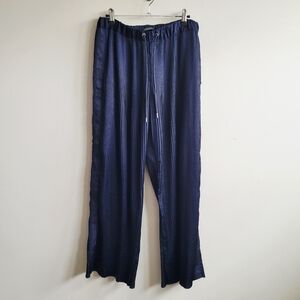 Scotch & Soda Maison Scotch Pleated Wide Leg Track Panta